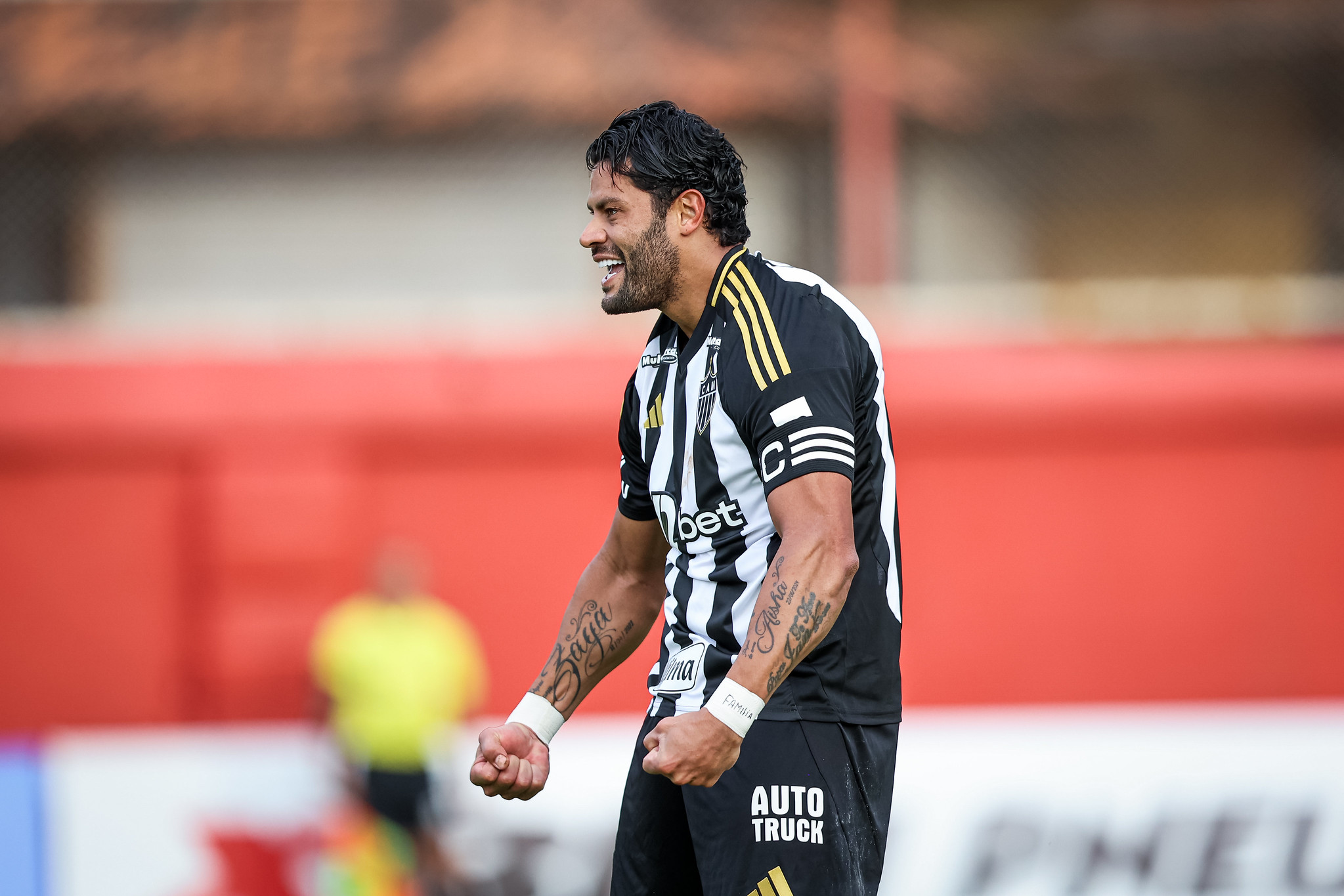 Hulk garante vitória do Atlético-MG. (Foto: Pedro Souza / Atlético)