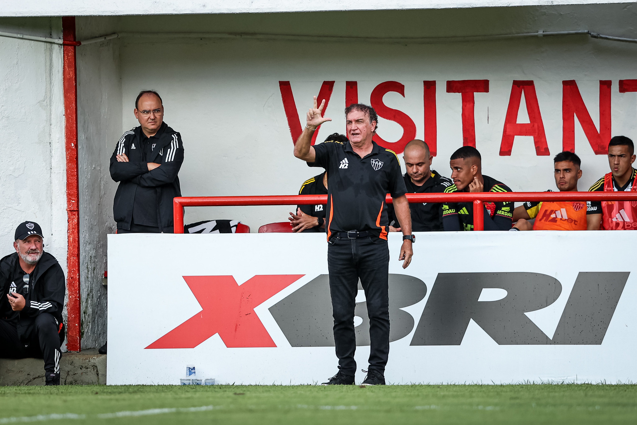 Cuca comanda o Atlético-MG. (Foto: Pedro Souza / Atlético)