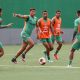 Fluminense treinando esta tarde no CT Carlos Castilho. (Foto: Lucas Merçon/ Fluminense F.C.)