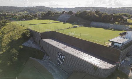 CT do Atlético-MG. (Foto: Pedro Souza / Atlético)