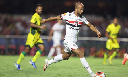 Lucas chega a 100 vitórias pelo São Paulo (Photo by Paulo Pinto)