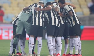 Time do Botafogo. (Foto: Vítor Silva/Botafogo)