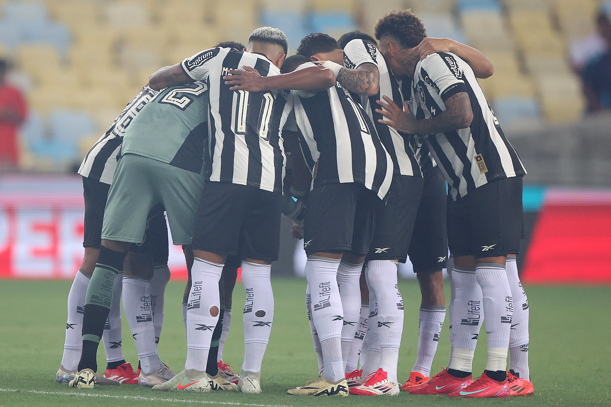 Time do Botafogo. (Foto: Vítor Silva/Botafogo)