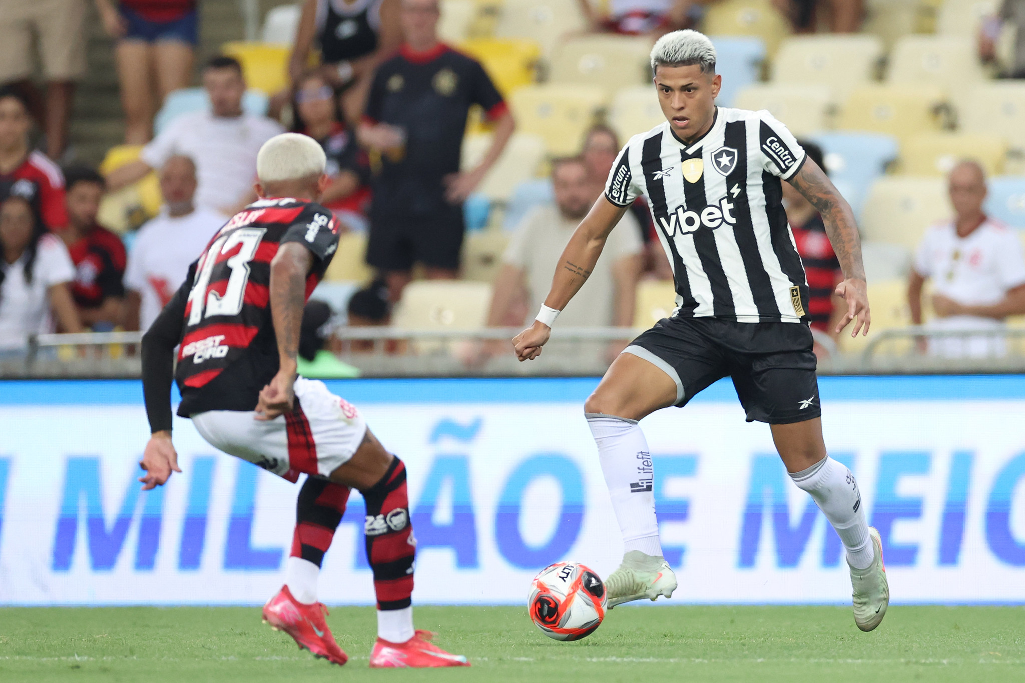 Confusão Flamengo Botafogo (Foto: Vitor Silva/Botafogo)