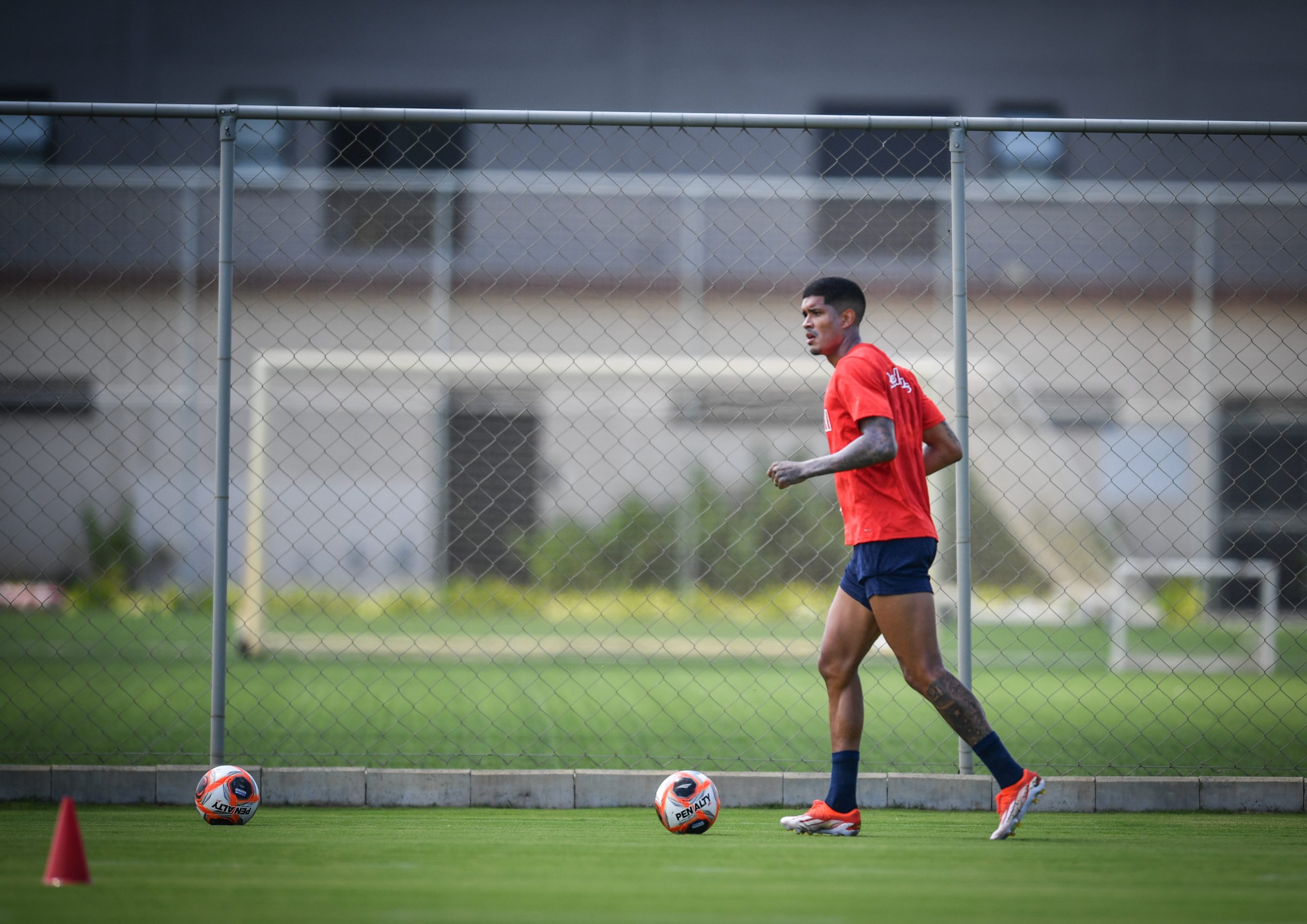 Lucas Barbosa, jogador do Red Bull Bragantino. (Foto: Ari Ferreira/Red Bull Bragantino)