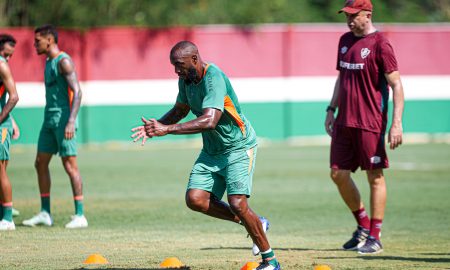 Fluminense treina nesta manhã no CT Carlos Castilho. Foto: Marina Garcia/Fluminense F.C.