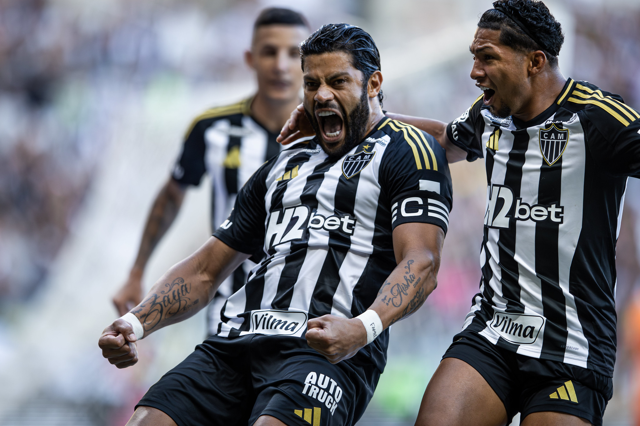 Atlético vence o Tombense. (Foto: Pedro Souza / Atlético)