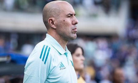 Leonardo Jardim no empate do Cruzeiro. (Foto: Gustavo Aleixo/Cruzeiro)