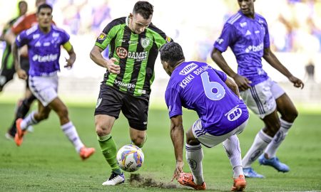 Cruzeiro empatou com o América-MG (Foto: Mourão Panda / América)