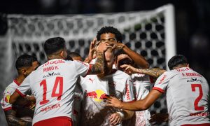 Jogadores do Red Bull Bragantino. (Foto: Ari Ferreira/Red Bull Bragantino)