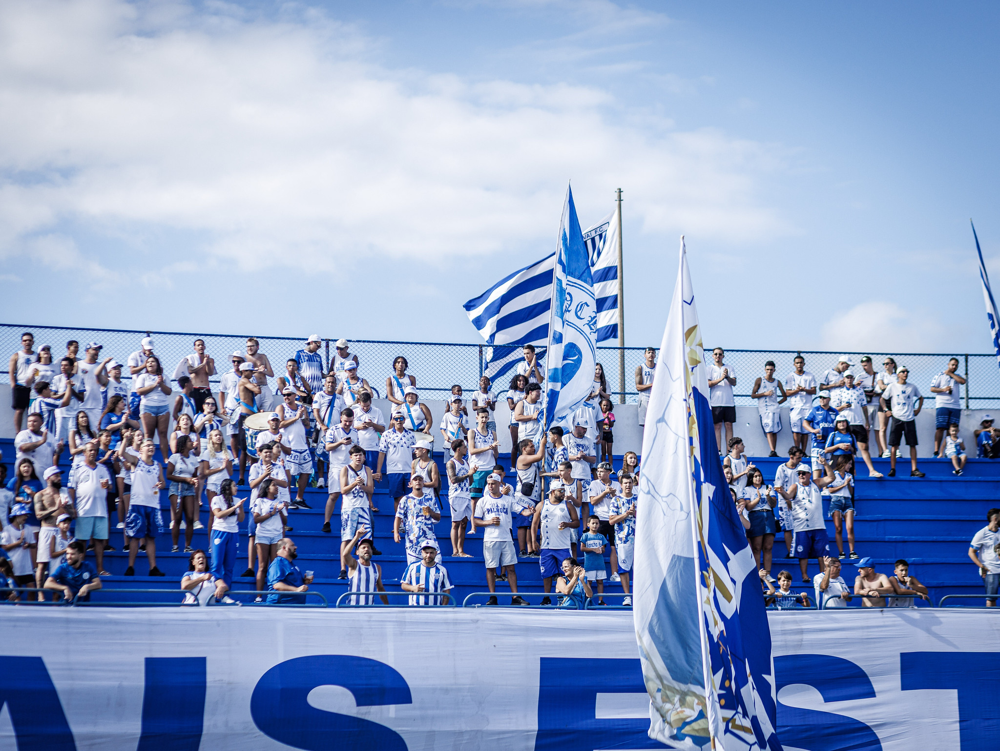 Torcida do Avaí na Ressacada. (Foto: Fabiano Rateke/AFC)