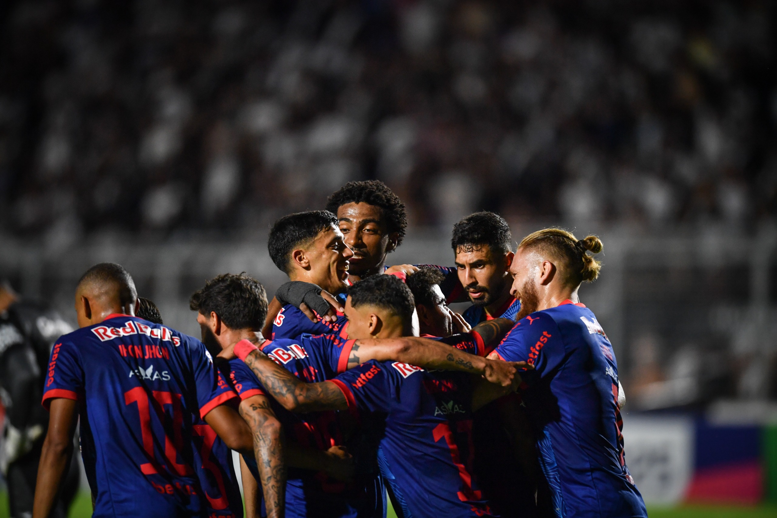 Jogadores do Red Bull Bragantino. (Foto: Ari Ferreira/Red Bull Bragantino)