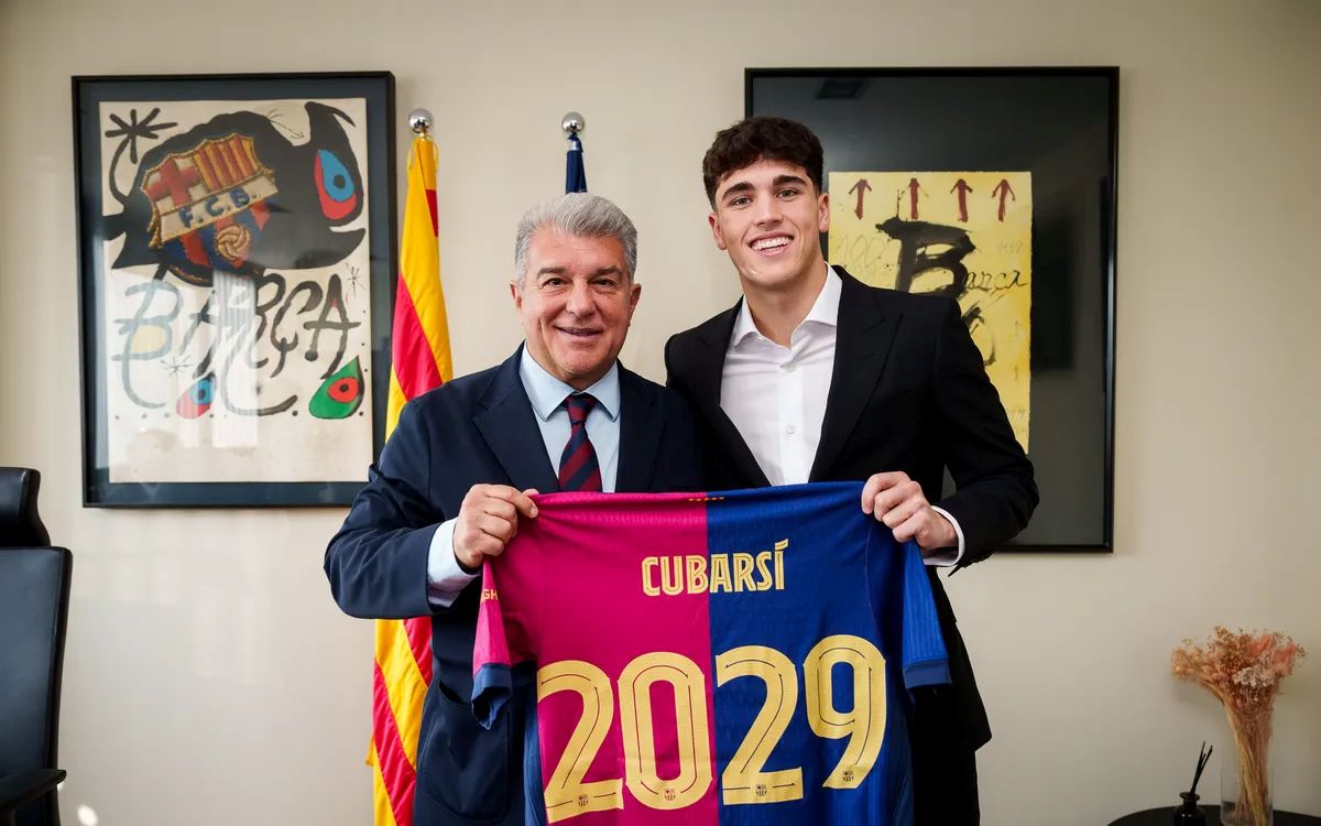 Cubarsí. (Foto: German Parga/FC Barcelona)