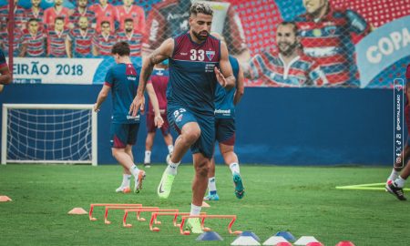 O elenco trabalhou durante o final de semana, visando a 4ª rodada da Copa do Nordeste. (Mateus Lotif / Fortaleza EC)