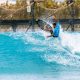 Filipe Toledo surfando em Abu Dhabi. (Foto: Max Physick/World Surf League)