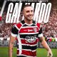 Thiago Galhardo deixa o Fortaleza e é o novo camisa 9 do Santa Cruz (Foto: Reprodução/Santa Cruz)