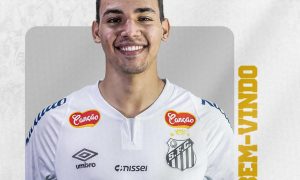 Santos oficializa a volta de Deivid Washington (Foto: Reprodução/ Santos FC.)