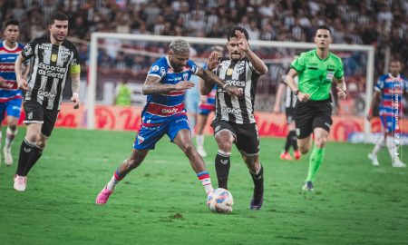 Fortaleza e Ceará em ação. (Foto: Mateus Lotif/FEC)