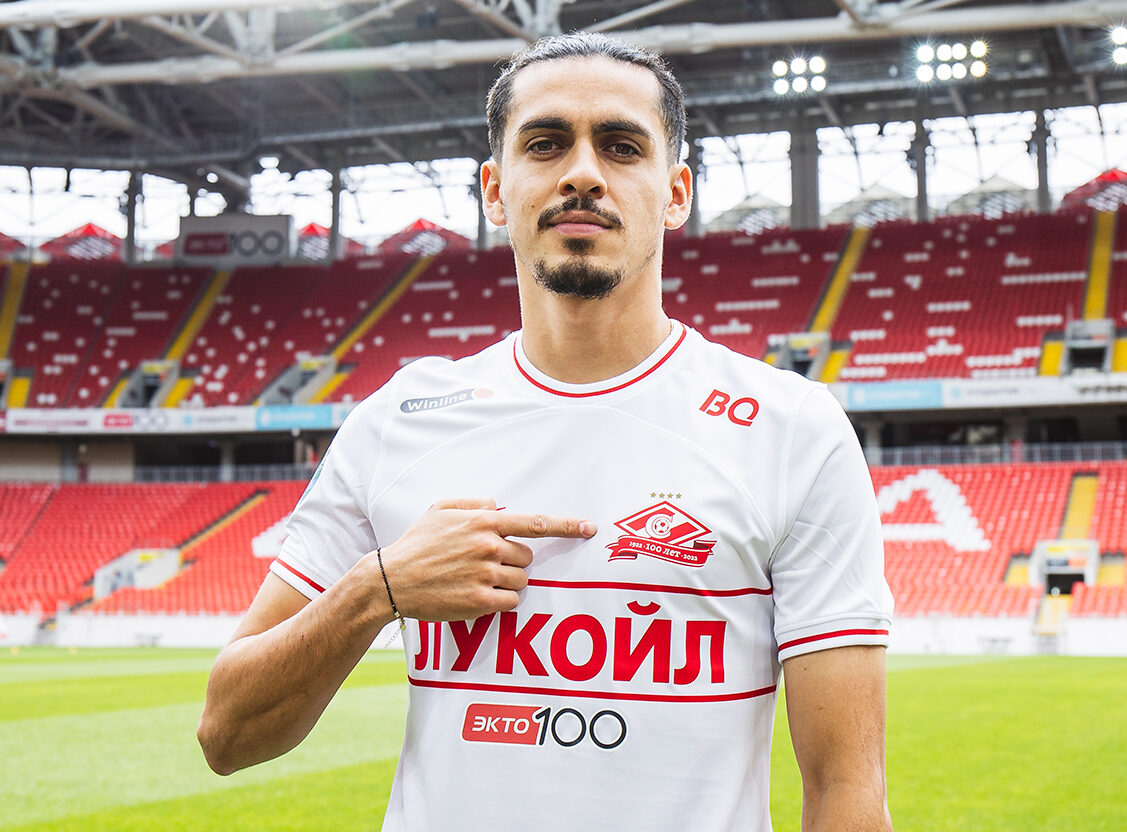 Jesus Medina. (Foto: Divulgação/Spartak Moscou)