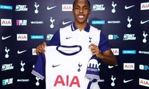 Mathys Tel. (Foto:Divulgação/Tottenham)