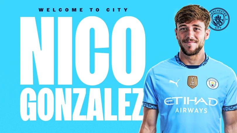 Nico. (Foto:Divulgação/Manchester City)