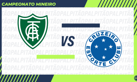 América-MG x Cruzeiro 6ª rodada do Campeonato Mineiro 2025 (Arte: ENM)