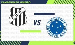 Democrata x Cruzeiro 8ª rodada do Campeonato Mineiro 2025 (Arte:ENM)