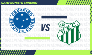 Cruzeiro x Uberlândia 5ª rodada Campeonato Mineiro 2/2/2025. (Arte:ENM)