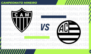 Atlético-MG x Athletic 6ª rodada do Campeonato Mineiro 4/2/2025 (Arte:ENM)