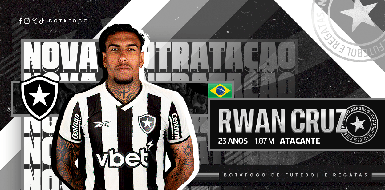 Rwan Cruz. (Foto: Divulgação/Botafogo)