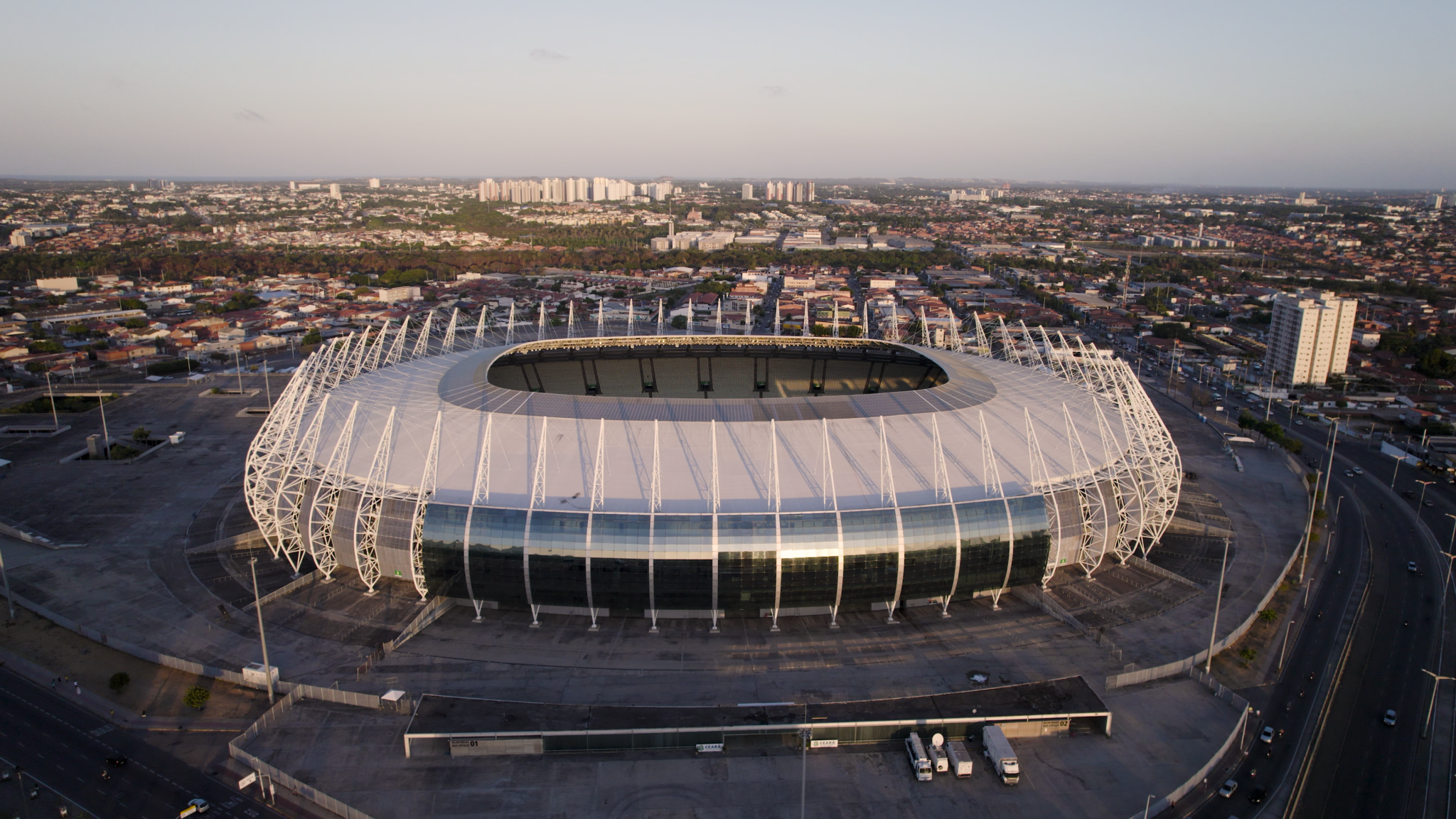 Arena Castelão. (Foto: Rosane Gurgel/Governo do Estado do Ceará)