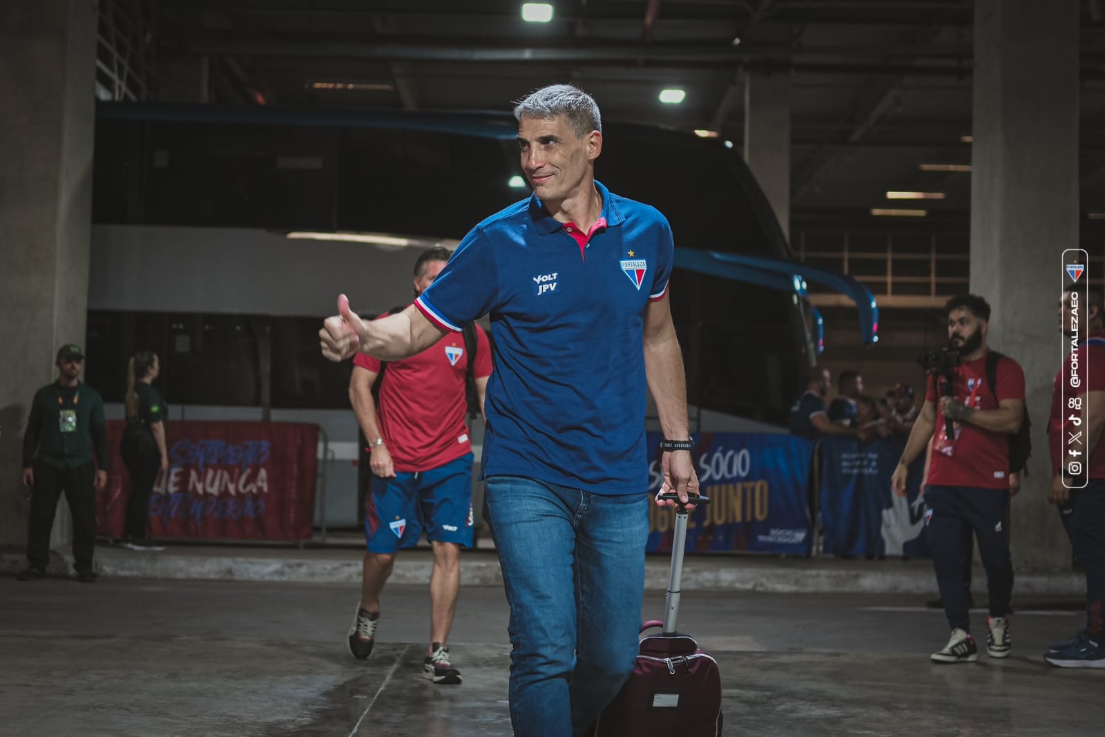 Vojvoda faz análise sobre má fase que o Fortaleza vem enfrentando após sofrer terceira derrota seguida. (Foto: Mateus Lotif/FEC)