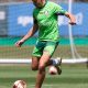 Bruno Fuchs participa do treino antes do Choque-Rei (Foto: Cesar Greco/Palmeiras)