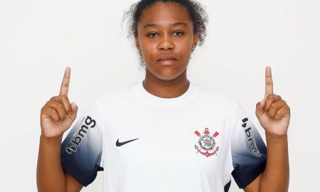 Destaque no Centro Olímpico, Hariadni é a mais nova atleta do Corinthians. (Foto: Divulgação/Corinthians)