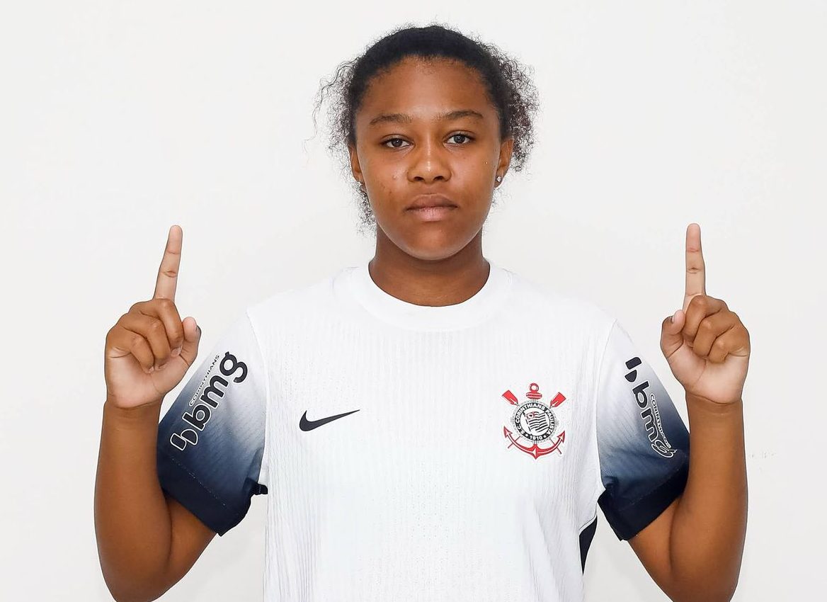 Destaque no Centro Olímpico, Hariadni é a mais nova atleta do Corinthians. (Foto: Divulgação/Corinthians)