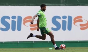 Micael treina pelo Palmeiras (Divulgação: Cesar/Greco Palmeiras)