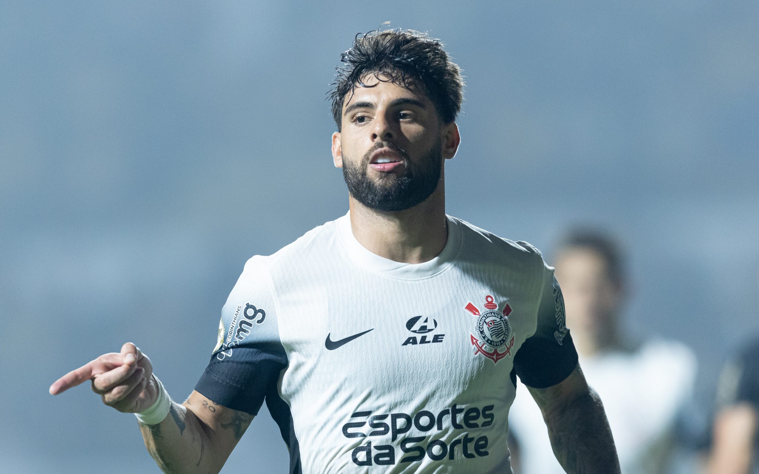 No sufoco! Yuri Alberto marca no fim e garante classificação do Corinthians para próxima fase da Libertadores. (Foto: Rodrigo Coca/Agência Corinthians)