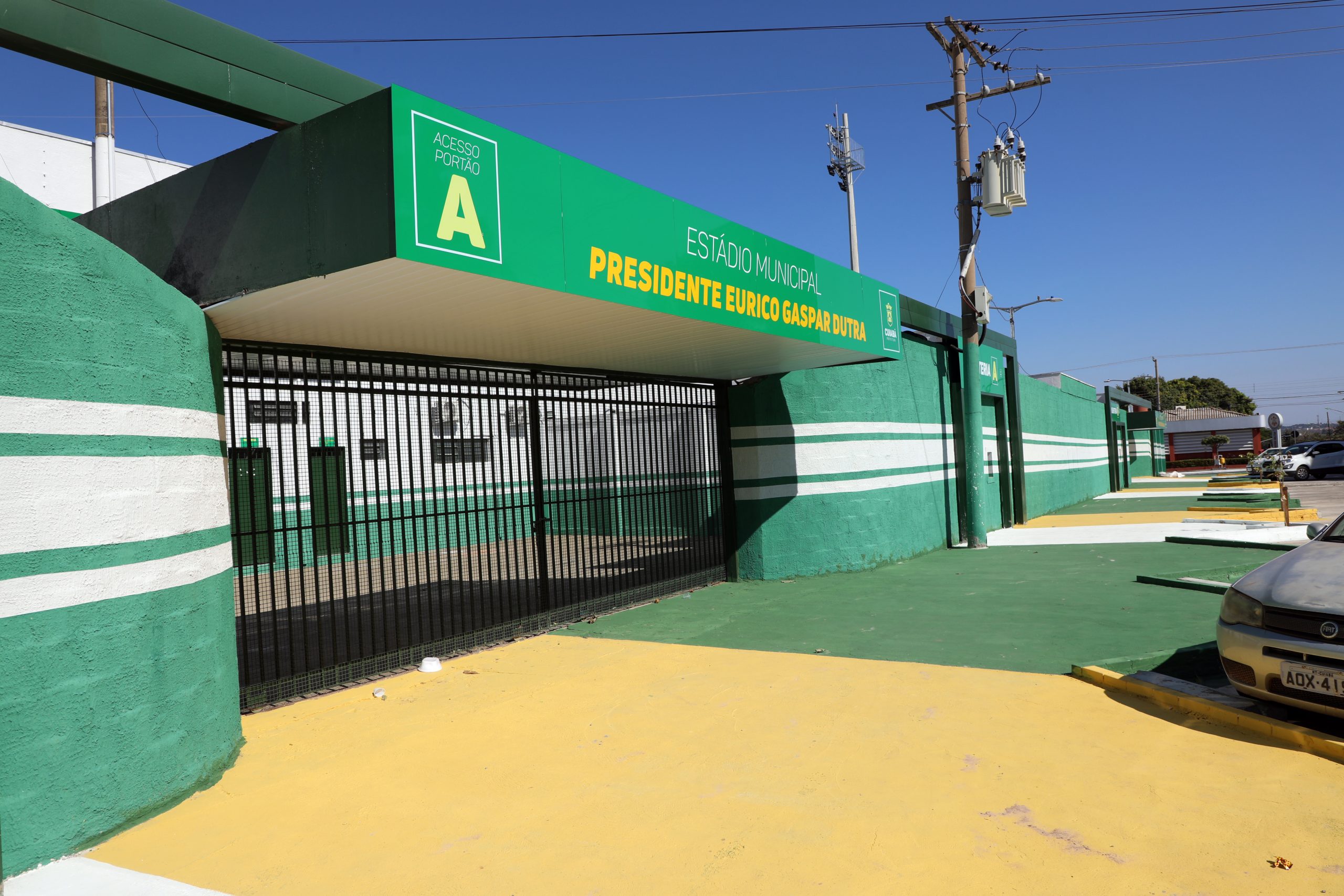 Estádio Dutrinha, em Cuiabá. (Foto: Luiz Alves/Prefeitura de Cuiabá)