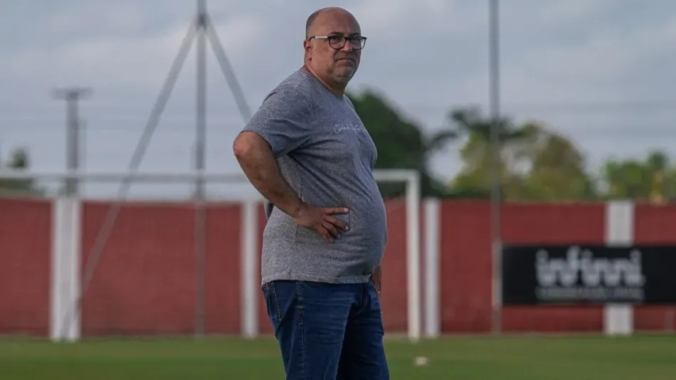 André Martins, agora ex-diretor de futebol do CRB. (Foto: Reprodução/CRB)