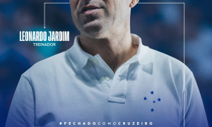 Leonardo Jardim é o novo técnico do Cruzeiro. (Foto: Divulgação / Cruzeiro)