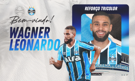 Grêmio anuncia a contratação de Wagner Leonardo. (Foto: Reprodução/GFBPA)