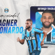 Grêmio anuncia a contratação de Wagner Leonardo. (Foto: Reprodução/GFBPA)