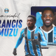 Grêmio anuncia Francis Amuzu. (Foto: Reprodução/GFBPA)