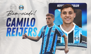 Grêmio anuncia Camilo Reijers. (Foto: Reprodução/GFBPA)