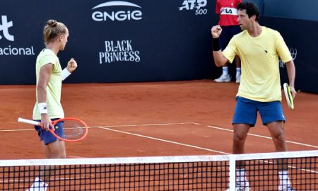 Rafael Matos à esquerda e Melo à direita (Foto: Fotojump)