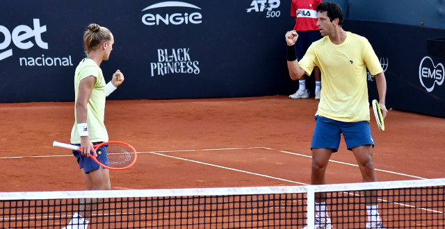 Rafael Matos à esquerda e Melo à direita (Foto: Fotojump)