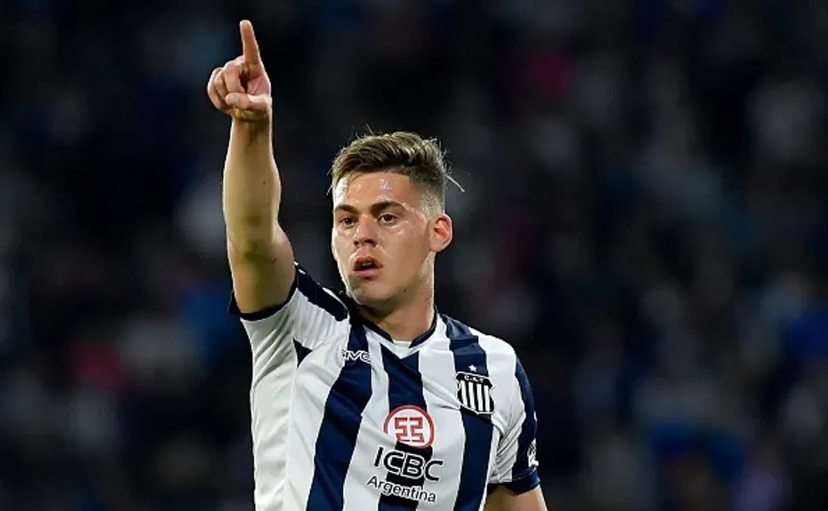 Federico Girotti em ação pelo Talleres. (Foto: Getty Images)