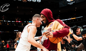 Cavaliers faz primeiro tempo histórico