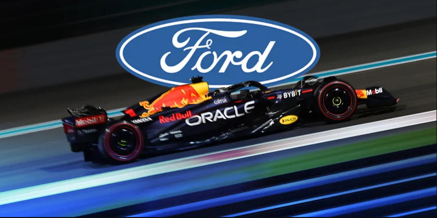 Parceria Red Bull e Ford na Fórmula 1 — Foto: Autoesporte