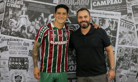 Cano renova contrato com o Fluminense. (Foto: Reprodução / Fluminense)